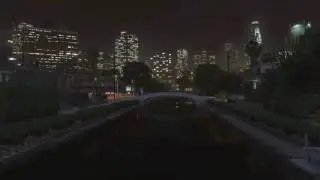 Video Game Ambience Asmr - (GTA V) Vespucci Canal (Auto-Pan)