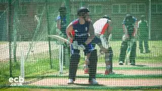 Jason Roy in the nets