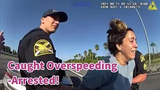 Caught Overspeeding: Breaking Traffic Laws | True Incident | Cop Body cam footage