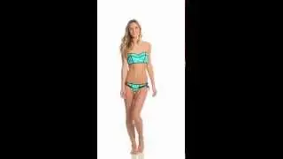 FOX Doll Squad Lace Up Bottom | SwimOutlet.com