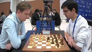Johan-Sebastian Christiansen vs. Anish Giri / FIDE World Blitz Chess 2023 / Scotch Game   Round 8