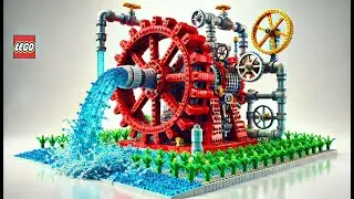 Incredible LEGO Water Pump &ndash; Bold Engineering for the Farm!