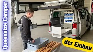 Queensize Camper Module -  Der Kastenwagen Einbau VW T5/T6 einfach Vanlife