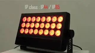 Intella System Lighting - Storm300 [wash light] RGBWA product video