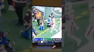 Matt Breida touchdown. Bills vs Jets 11/14/21