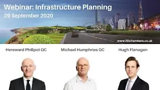 Webinar: Infrastructure Planning - 29 September 2020