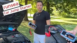 runsea 5000A 12V Car Jump Starter 26000mAh with LED #CarJumpStarter#PortableJumpStarter#BatteryPack