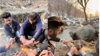 A Day Spent ⛺️In Dara (Harwan)⛰️|| Ye kya Hogaya Usmaan ko 🫨Paani Mai 🏊‍♂️Dhoob Gaya😂||