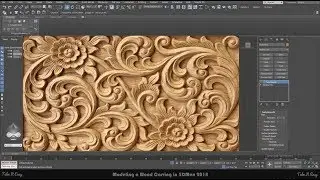 Modeling Tutorial | Modeling a Wood Carving in 3DMax 2018 | Part 6
