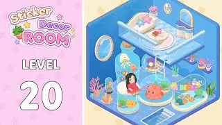 Sticker Decor Room Level 20 Aqua Deam Dome