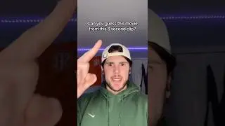 Сможете ли вы угадать этот фильм по этому 3-секундному ролику? 🤔😱 (Очень сложно)