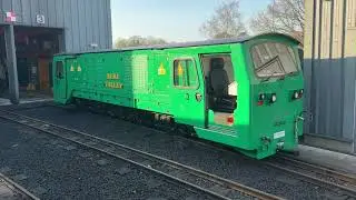 Sneak peek of Bure Valley Railway&rsquo;s battery powered Clayton CB12 loco