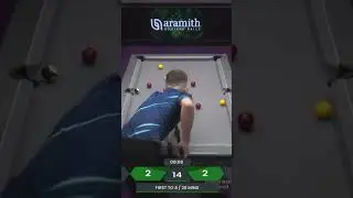 Shaun Skarkey going for break and dish 🎱 #ultimatepool #viral