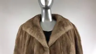 Autumn Haze Mink Jacket