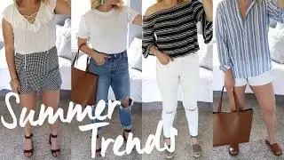 SUMMER 2017 FASHION TRENDS! + 5 OUTFIT IDEAS