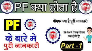 PF Kya Hota Hai| पीएफ क्या होता है|What is PF|Mantu online