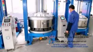 Conical segment mold curing press ZS Series for tire retreading/remolding