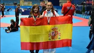 Adriana Cerezo y Elsa Hernández -Medallas de Bronce Cto. Europa Cadete 2017 /Hankuk