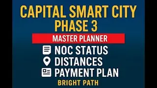 Capital Smart City Phase 3 | Master Planner, NOC Status, Distances, Location, Payment Plan.