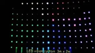 Inspiration S+L Red Green Blue Star Cloth with moving Visuals