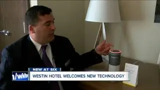 Amazon Echo in every room at Westin