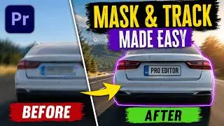 How to Mask & Track in Premiere Pro | Easy Masking & Tracking Tutorial for Beginners