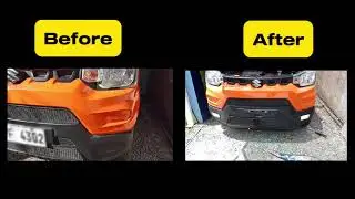 Installed DLAA Fog Lights for Suzuki S-presso