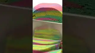 Perfect Kinetic Sand Slice &mdash; Oddly Satisfying ASMR ✂️🏖️