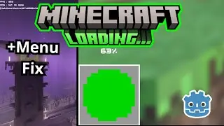 New Loading screen + bug fix in my MINECRAFT Clone !