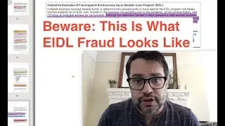 This is What EIDL Fraud Looks Like