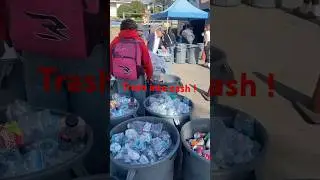 #recycling empty plastic bottles & Can