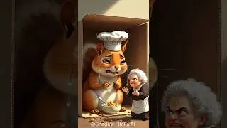 Grandma vs Giant Squirrel | Funny Peanut 🥜 Butter Story