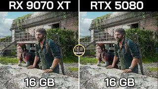 RTX 5080 VS RX 9070 XT + AMD Ryzen&trade; 7 7800X3D : TEST IN 20 GAMES