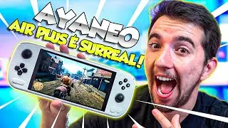 MELHOR QUE STEAM DECK! Ayaneo Air Plus é um PC GAMER de BOLSO! Vale a pena?