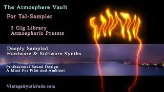 The Atmosphere Vault Sample Library - Best Synth Presets