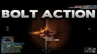 Battlefield 4 Recon Class - Bolt Action Gameplay