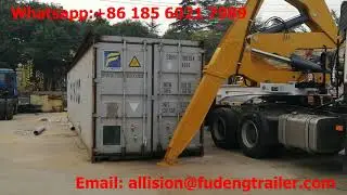 MQH37A Container side loading semi trailer, Container side lifter truck trailer for sale