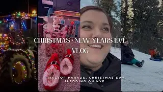 LAST VLOG OF 2025 | ARMSTRONG TRACTOR PARADE | XMAS DAY | SLEDDING ON NEW YEARS EVE | NEW TRADITIONS