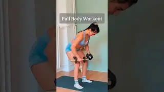 FULL BODY DUMBBELL WORKOUT 🔥 Total Body Burn & Build Strength at Home
