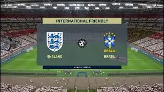 ENGLAND vs. BRAZIL - INTERNATIONAL FRIENDLY - FIFA 20 (FULL GAMEPLAY)