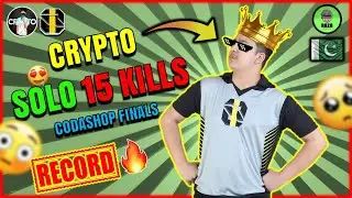 @crypto5775 SOLO 15 KILLS 🔥 IN CODASHOP GLOBAL SERIES PAKISTAN | CRYPTO INTERVIEW