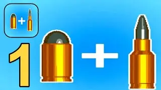 Merge Bullet - Gameplay Walkthrough Part 1 All Levels 1 to 8 ( Android,iOS )