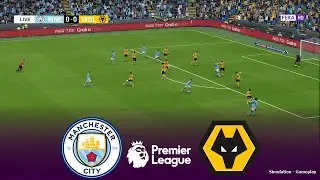 MANCHESTER CITY vs WOLVERHAMPTON Live | Premier League 2026 | Simulation PES 2021 Gameplay