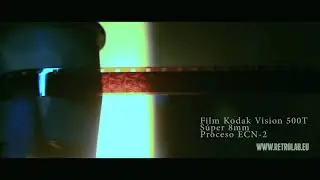 Revelado de cartucho super 8 Kodak vision 500t -  Reveladp super 8 Film processing service