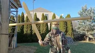 Thin, Xtra wide Poplar Sword Test