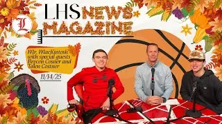 11/14/25 Daily Announcements at Loudon High School with Friday Special Guests Brycen and Talen