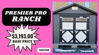🏠🏠TUFF SHED PREMIER PRO RANCH | $3,193.00 - BASE PRICE | SHE SHED | MAN CAVE | STORAGE IDEAS DIY