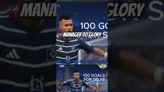 SELKE HITS 100 GOALS!! #football #soccer #fc25managermode #fc25 #fifamanagermode #managertoglory