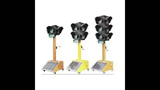 Solar Traffic Lights: The Future of Green Transportation  #xintong