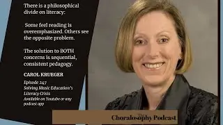 Episode 247: Solving Music Education&rsquo;s Literacy Crisis with Carol Krueger